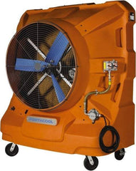 PortaCool - 48" Blade, 65 Gal Capacity, 2.5 hp, 22,500 CFM Evaporative Cooler - 19.8 Amp Rating, 120 Volts, Single Speed - A1 Tooling