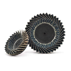 Superior Abrasives - Flap Discs; Abrasive Type: Coated ; Flap Disc Type: Compact ; Disc Diameter (Inch): 2 ; Abrasive Material: Zirconia Alumina ; Grit: 40 ; Attaching System: Mini Flexi Disc Type R - Exact Industrial Supply