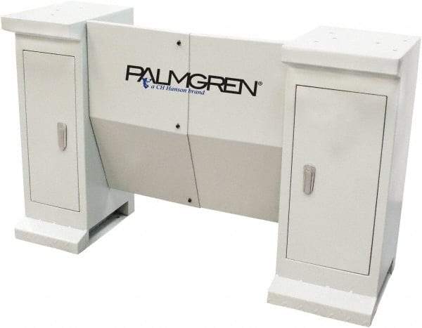 Palmgren - 41" Long x 30" High x 14" Deep, Lathe Cabinet without Chip Pan - Compatible with 9" x 20" Bench Lathes - A1 Tooling