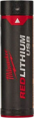 Milwaukee Tool - 4 Volt Lithium-Ion Power Tool Battery - 2.5 Ahr Capacity, 2 hr Charge Time, Series RED LITHIUM - A1 Tooling