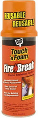 DAP - 12 oz Aerosol Orange Polyurethane Fire Barrier Foam - 10 to 25 min Tack Free Dry Time, 4 hr Full Cure Time - A1 Tooling