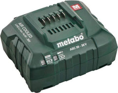 Metabo - 14.4/18/36 Volt, Lithium-Ion Power Tool Charger - 1 hr & 30 min to Charge, AC Wall Outlet Power Source - A1 Tooling