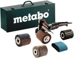 Metabo - 4 to 8" Pad Diam, 800 to 3,000 RPM, 0.25 hp, Handheld Electric Burnisher - 5/8-11" Spindle Thread, 14.5 Amps, 120 Volts - A1 Tooling