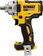 DeWALT - 1/2" Drive 20 Volt Mid-Handle Cordless Impact Wrench & Ratchet - 2,000 RPM, 0 to 3,100 BPM, 330 Ft/Lb Torque, Lithium-Ion Batteries Included - A1 Tooling