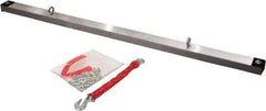 Sweepex - 48" Long Magnetic Sweeper Bar - 2" Wide x 2" High, 1 to 2" Clearance - A1 Tooling