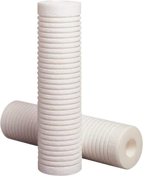 3M Purification - 2.6" OD, 50µ, Polypropylene Melt Blown-Thermal Bonded Cartridge Filter - 20" Long, Reduces High Capacity Sediments Filtration - A1 Tooling