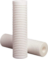 3M Purification - 2.6" OD, 5µ, Polypropylene Melt Blown-Thermal Bonded Cartridge Filter - 30" Long, Reduces High Capacity Sediments Filtration - A1 Tooling