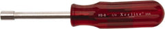 Xcelite - 1/4" Hollow Shaft Nutdriver - Plastic Handle, 7-1/4" OAL - A1 Tooling