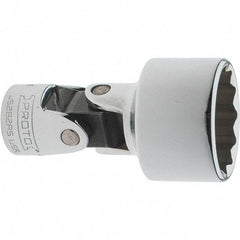 Proto - 15/16", 3/8" Drive, Intermediate Hand Socket - 12 Points, 2-1/4" OAL, Steel, Full Polish Finish - A1 Tooling