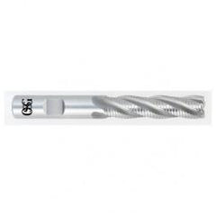 5/8 x 5/8 x 2-1/2 x 4-5/8 4 Fl HSS-CO Roughing Center Cutting End Mill -  Bright - A1 Tooling