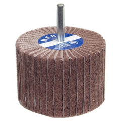 2″ × 1 1/2″ × 1/4″ Interleaf Non-Woven Flap Wheel 320 Grit Aluminum Oxide - A1 Tooling