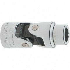 Proto - 1/4" Drive, Standard Hand Socket - 12 Points, 1-17/64" OAL, Steel, Full Polish Finish - A1 Tooling