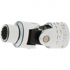 Proto - 1/4" Drive, Standard Hand Socket - 12 Points, 1-17/64" OAL, Steel, Full Polish Finish - A1 Tooling