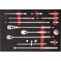 Proto - 16 Piece 3/8" Drive Mechanic's Tool Set - Comes in 11 x 16" Foam Insert - A1 Tooling