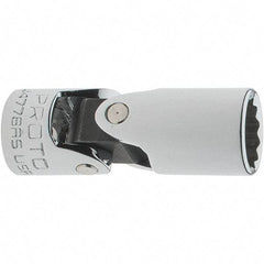 Proto - 11/32", 1/4" Drive, Standard Hand Socket - 12 Points, 1-7/16" OAL, Steel, Chrome Finish - A1 Tooling