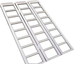 Erickson Manufacturing - 69" Long x 45" Wide, 1,500 Lb Capacity, Foldable Truck Ramp - Aluminum, For All Vehicles - A1 Tooling