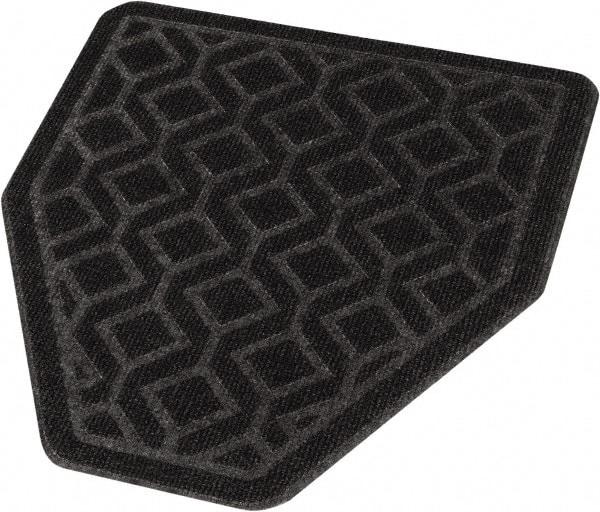 PRO-SOURCE - Olefin & Latex Disposable Urinal Mat - Black, Unscented Scented - A1 Tooling