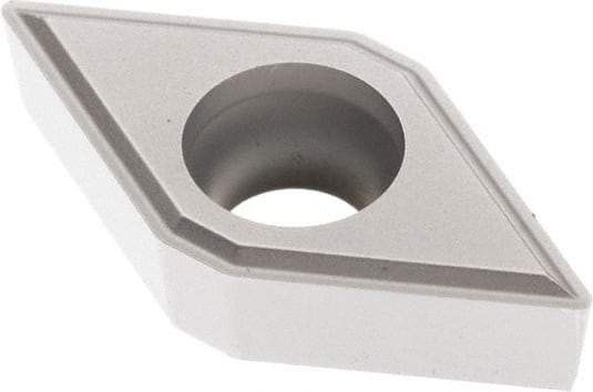 Seco - DCMT32.51 FF1 Grade TP3501 Carbide Turning Insert - TiCN/Al2O3 Finish, Diamond, 3/8" Inscr Circle, 5/32" Thick, 1/32" Corner Radius - A1 Tooling