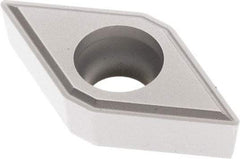 Seco - DCMT32.51 FF1 Grade TP3501 Carbide Turning Insert - TiCN/Al2O3 Finish, Diamond, 3/8" Inscr Circle, 5/32" Thick, 1/32" Corner Radius - A1 Tooling