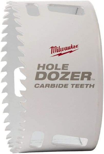 Milwaukee Tool - 3" Diam, 1-5/8" Cutting Depth, Hole Saw - Carbide-Tipped Saw, Toothed Edge - A1 Tooling