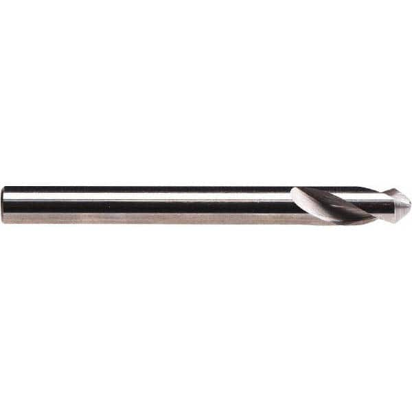 Emuge - 3/8" Body Diam, 90°, 3" OAL, Solid Carbide Spotting Drill - A1 Tooling