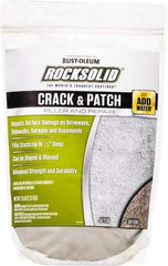 Rust-Oleum - 3 Lb Bag Crack-N-Patch - Concrete Gray, 1.5 Sq Ft Coverage - A1 Tooling