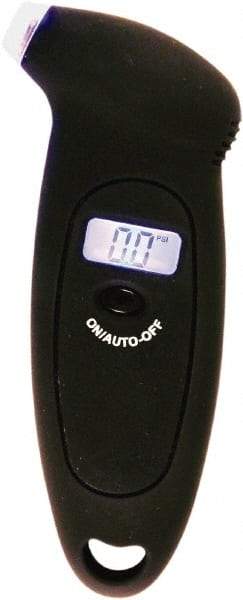 Milton - 5 to 100 psi Digital Ball Tire Pressure Gauge - LR44 Battery - A1 Tooling