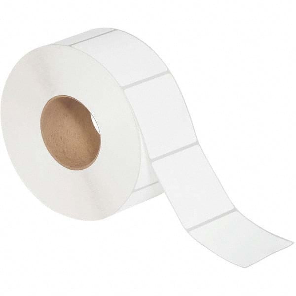 Value Collection - Pack of 6 Rolls, 2,000 Labels per Roll, 3" x 3" White Matte Coated Facestock Thermal Labels - A1 Tooling