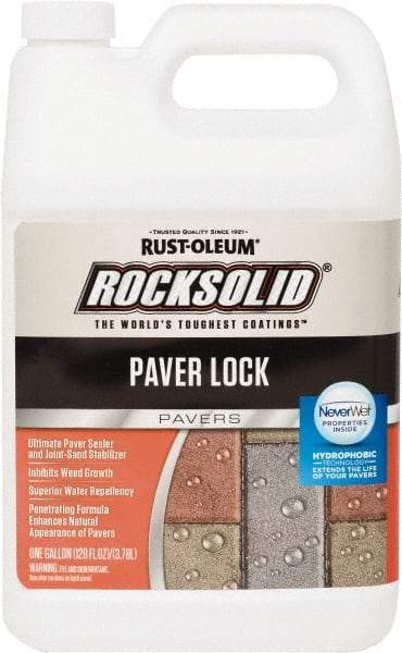 Rust-Oleum - 5 Gal Clear Exterior Paver Lock - Low Odor & Chemical Resistant - A1 Tooling