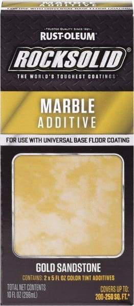 Rust-Oleum - 10 oz Gold Sandstone Color System Additive - Low Odor & Chemical Resistant - A1 Tooling