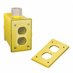 Hubbell Wiring Device-Kellems - Electrical Outlet Boxes & Switch Boxes Enclosure Type: Portable Outlet Box Enclosure Shape: Rectangle - A1 Tooling