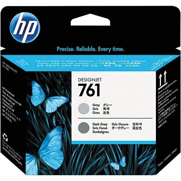 Hewlett-Packard - Dark Gray & Gray Printhead - Use with HP Designjet T7100 - A1 Tooling