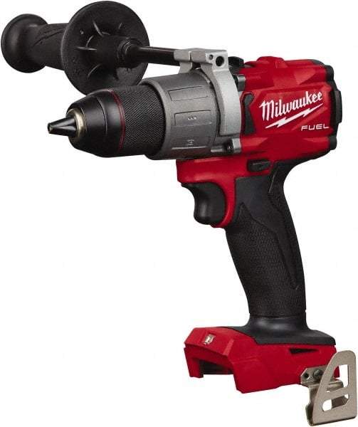 Milwaukee Tool - 18 Volt 1/2" Chuck Pistol Grip Handle Cordless Drill - 0-550 & 0-2000 RPM, Single-Sleeve Ratcheting Chuck, Reversible, Lithium-Ion Batteries Not Included - A1 Tooling