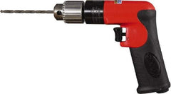 Sioux Tools - 1/4" Keyed Chuck - Pistol Grip Handle, 23,000 RPM, 12 LPS, 0.5 hp, 90 psi - A1 Tooling