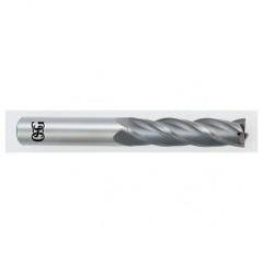 5/8 Dia. x 5 Overall Length 4-Flute Square End Solid Carbide SE End Mill-Round Shank-Center Cutting-Uncoated - A1 Tooling