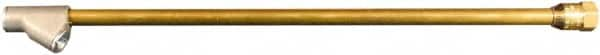 Milton - 150 Max psi Closed Check Brass Air Chuck - Straight Chuck, 1/4 FNPT - A1 Tooling