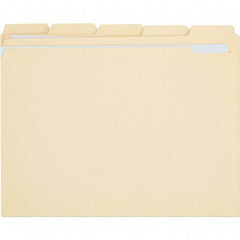 UNIVERSAL - 9-5/8 x 11-3/4", Letter Size, Manila, File Folders with Top Tab - 11 Point Stock, 1/5 Tab Cut Location - A1 Tooling