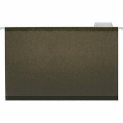 Universal One - 9-5/8 x 14-3/4", Legal, Standard Green, Hanging File Folder - 11 Point Stock, 1/5 Tab Cut Location - A1 Tooling