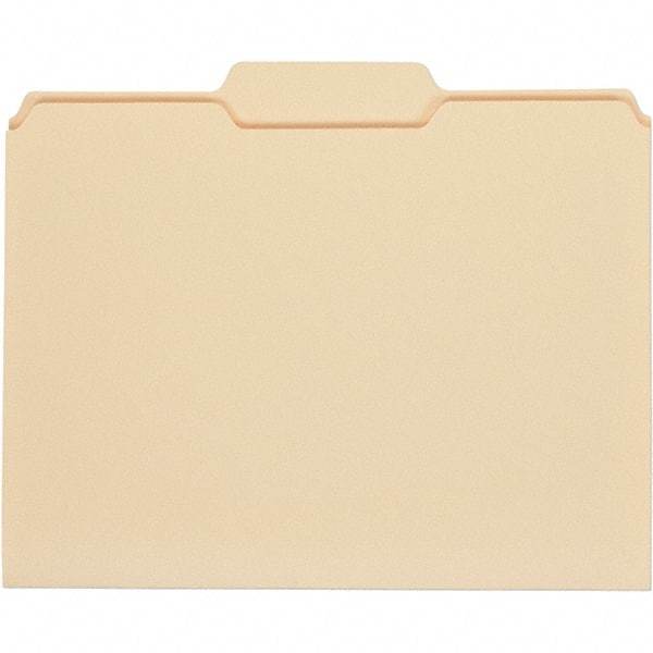 UNIVERSAL - 9-5/8 x 11-3/4", Letter Size, Manila, File Folders with Top Tab - 11 Point Stock, 1/3 Tab Cut Location - A1 Tooling