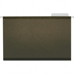 Universal One - 9-5/8 x 14-3/4", Legal, Standard Green, Hanging File Folder - 11 Point Stock, 1/3 Tab Cut Location - A1 Tooling