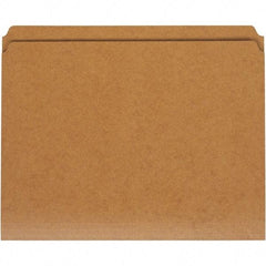 UNIVERSAL - 9-5/8 x 11-3/4", Letter Size, Kraft, File Folders with Top Tab - 11 Point Stock, Straight Tab Cut Location - A1 Tooling