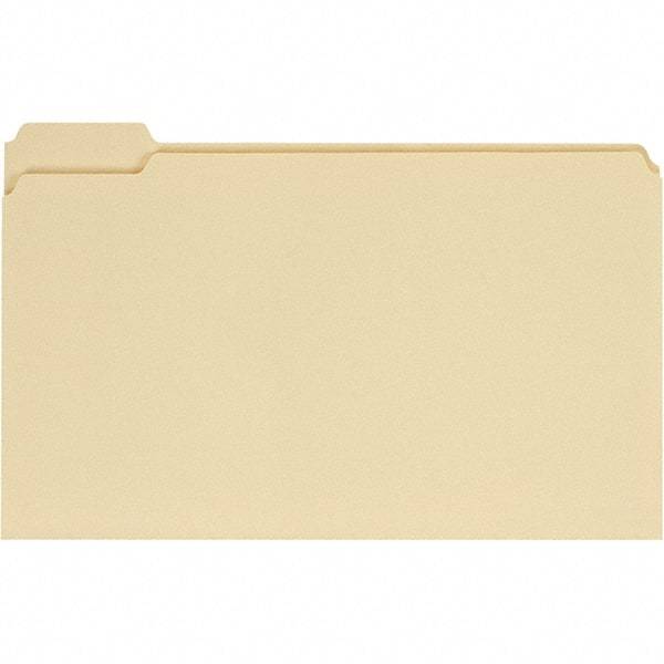 UNIVERSAL - 9-5/8 x 14-3/4", Legal, Manila, File Folders with Top Tab - 11 Point Stock, 1/5 Tab Cut Location - A1 Tooling