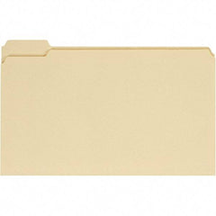 UNIVERSAL - 9-5/8 x 14-3/4", Legal, Manila, File Folders with Top Tab - 11 Point Stock, 1/5 Tab Cut Location - A1 Tooling