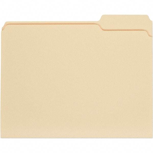 UNIVERSAL - 9-5/8 x 11-3/4", Letter Size, Manila, File Folders with Top Tab - 11 Point Stock, 1/3 Tab Cut Location - A1 Tooling