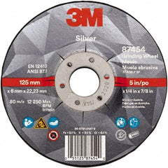 3M - Depressed-Center Wheels Wheel Diameter (Inch): 5 Wheel Thickness (Decimal Inch): 0.2500 - A1 Tooling