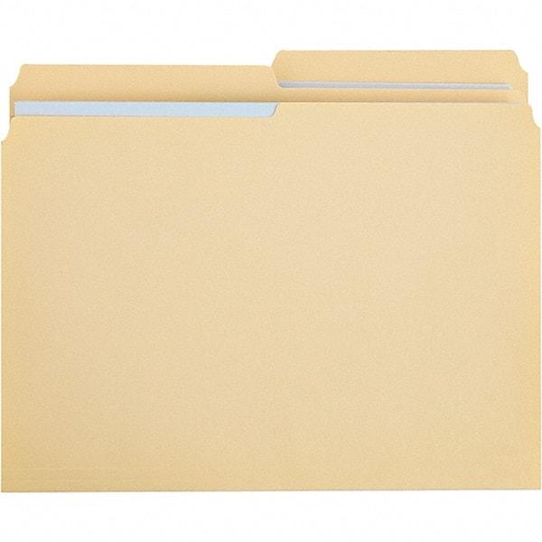 UNIVERSAL - 9-5/8 x 11-3/4", Letter Size, Manila, File Folders with Top Tab - 11 Point Stock, 1/2 Tab Cut Location - A1 Tooling