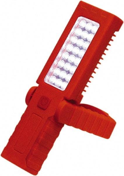 Grip-On - 4.5 Volt, 3 Watt, Cordless, LED Portable Handheld Work Light - 60 Lumens, Plastic - A1 Tooling