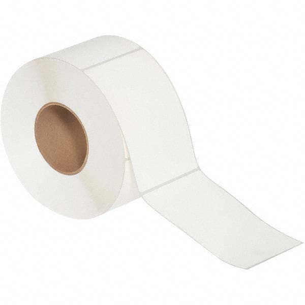 Value Collection - Pack of 4 Rolls, 1,000 Labels per Roll, 4" x 6" White Matte Coated Facestock Thermal Labels - A1 Tooling