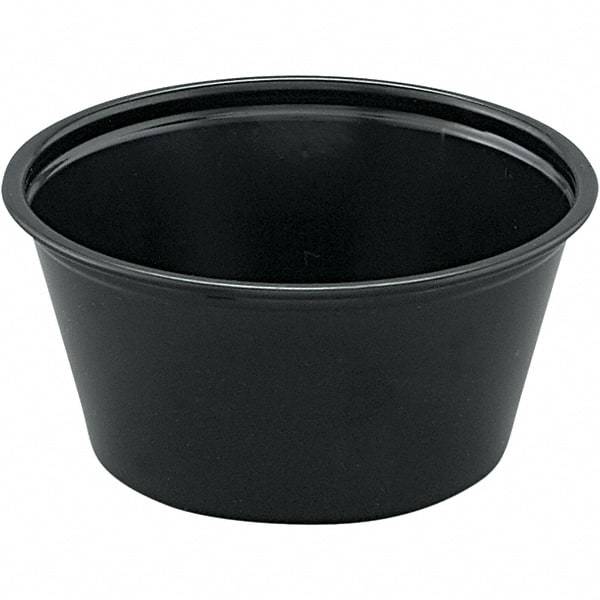 Solo - 2 oz Polystyrene Portion Cups - Black - A1 Tooling