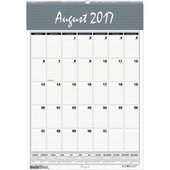 House of Doolittle - 12 Sheet, 15-1/2 x 22", Wall Calendar - Blue & Gray - A1 Tooling